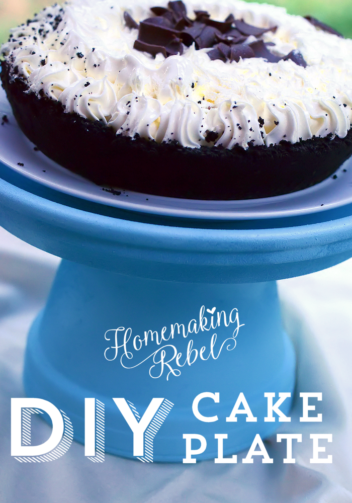Do It Yourself Cake Plate